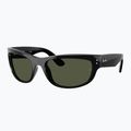 Akiniai nuo saulės Ray-Ban Mega Balorama black/green g-15 4