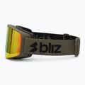 Slidinėjimo akiniai Bliz G001 matte camo green/brown/red multi 4