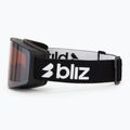 Slidinėjimo akiniai Bliz G001 matte black/orange/silver mirror 4