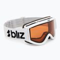 Vaikiški slidinėjimo akiniai Bliz Pixie Jr matte white/orange