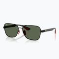 Akiniai nuo saulės Ray-Ban Rb8336M Scuderia matt black/dark green 4