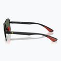 Akiniai nuo saulės Ray-Ban Rb8336M Scuderia matt black/dark green 7