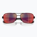 Akiniai nuo saulės Ray-Ban Rb8336M Scuderia matt black/dark grey mirror blue/red 3
