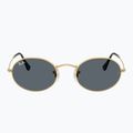 Akiniai nuo saulės Ray-Ban Oval arista gold/blue 2
