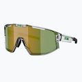 Saulės akiniai Bliz Fusion transparent white/brown green multi