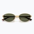 Akiniai nuo saulės Ray-Ban RB3774D arista gold/dark green polarized 3