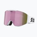Slidinėjimo akiniai Bliz G004 matte white/brown/pink multi