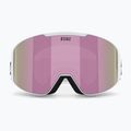 Slidinėjimo akiniai Bliz G004 matte white/brown/pink multi 2