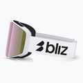 Slidinėjimo akiniai Bliz G004 matte white/brown/pink multi 4