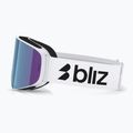 Slidinėjimo akiniai Bliz Flow matte white/brown/blue multi 4