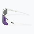 Saulės akiniai Bliz P005S matte white/smoke purple mirror 4