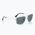 Akiniai nuo saulės Ray-Ban Explorer III silver/dark blue polarized