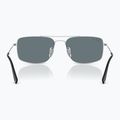Akiniai nuo saulės Ray-Ban Explorer III silver/dark blue polarized 5