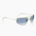 Akiniai nuo saulės Ray-Ban RB3780 arista gold/transparent blue gradient