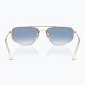Akiniai nuo saulės Ray-Ban RB3780 arista gold/transparent blue gradient 5