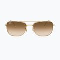 Saulės akiniai Ray-Ban Bain Bridge arista gold/brown gradient 2