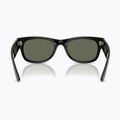 Akiniai nuo saulės Ray-Ban Mega Wayfarer II black/green 5
