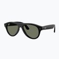 Akiniai su kamera Ray-Ban Meta Aviator shiny black/g15 green polar