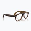 Akiniai su kamera Ray-Ban Meta Aviator havana/trs brown 4