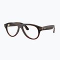 Akiniai su kamera Ray-Ban Meta Aviator transp. umber/trs jade