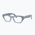 Akiniai su kamera Ray-Ban Meta Zena milky grey lilac/trs copper