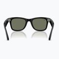 Akiniai su kamera Ray-Ban Meta Wayfarer shiny black/g15 green polar 3