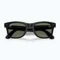 Akiniai su kamera Ray-Ban Meta Wayfarer shiny black/g15 green polar 6
