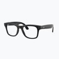 Akiniai su kamera Ray-Ban Meta Wayfarer transp. black/trs aquamarine