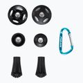 Fizan Compact Pro trekingo lazdos juodos spalvos S20 7109 7