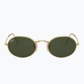 Akiniai nuo saulės Ray-Ban Oval arista gold/green g-15 2