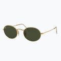 Akiniai nuo saulės Ray-Ban Oval arista gold/green g-15 4