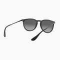 Akiniai nuo saulės Ray-Ban Erika matt black/grey 6
