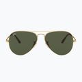 Akiniai nuo saulės Ray-Ban Aviator Metal II gold arista/green g-15 2