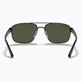 Akiniai nuo saulės Ray-Ban RB3663 black/green g-15 5