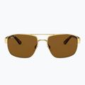 Akiniai nuo saulės Ray-Ban RB3663 arista gold/brown 2