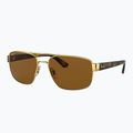 Akiniai nuo saulės Ray-Ban RB3663 arista gold/brown 4