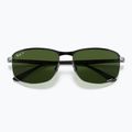 Akiniai nuo saulės Ray-Ban Rb3671 Polarized+ Lenses black silver/dark green polarized+ 3
