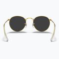 Akiniai nuo saulės Ray-Ban Round Metal gold/black polarized 5