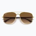 Akiniai nuo saulės Ray-Ban RB3683 arista gold/brown 3