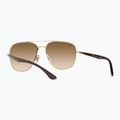 Akiniai nuo saulės Ray-Ban RB3683 arista gold/brown 6