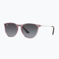 Vaikiški saulės akiniai Ray-Ban Erika transparent violet/grey gradient 4
