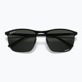 Akiniai nuo saulės Ray-Ban RB3686 Polarized+ Lenses matte black/dark grey polarized+ 3
