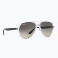 Akiniai nuo saulės Ray-Ban RB4376 polarized transparent/grey gradient