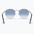 Akiniai nuo saulės Ray-Ban New Round silver/blue 5