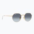 Akiniai nuo saulės Ray-Ban Jack arista gold/blue grey