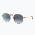 Akiniai nuo saulės Ray-Ban Jack arista gold/blue grey 4