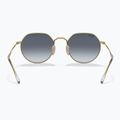 Akiniai nuo saulės Ray-Ban Jack arista gold/blue grey 5