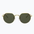 Akiniai nuo saulės Ray-Ban Jack gold/green 2