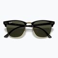 Akiniai nuo saulės Ray-Ban Clubmaster Classic black/gold/green g-15 3