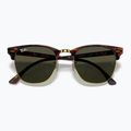 Akiniai nuo saulės Ray-Ban Clubmaster Classic tortoiseshell/gold/green g-15 3